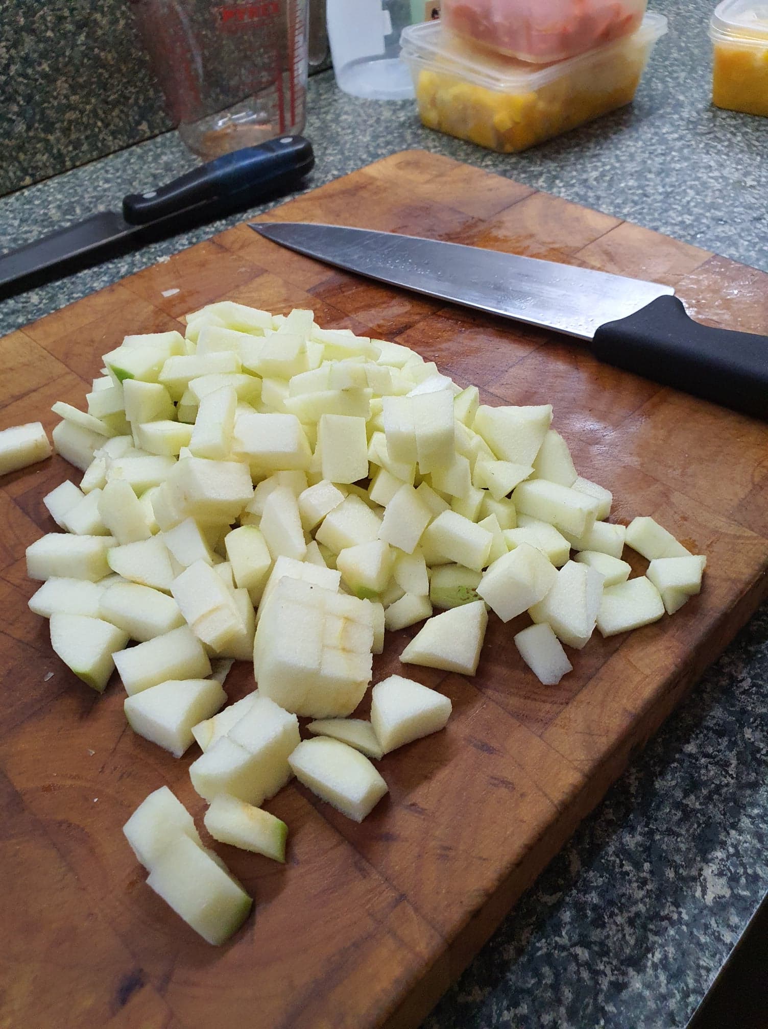 Diced Apples